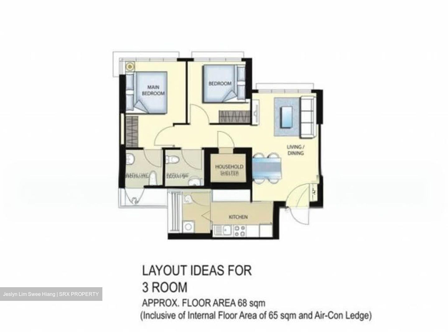 Blk 131A Toa Payoh Crest (Toa Payoh), HDB 3 Rooms #592499691